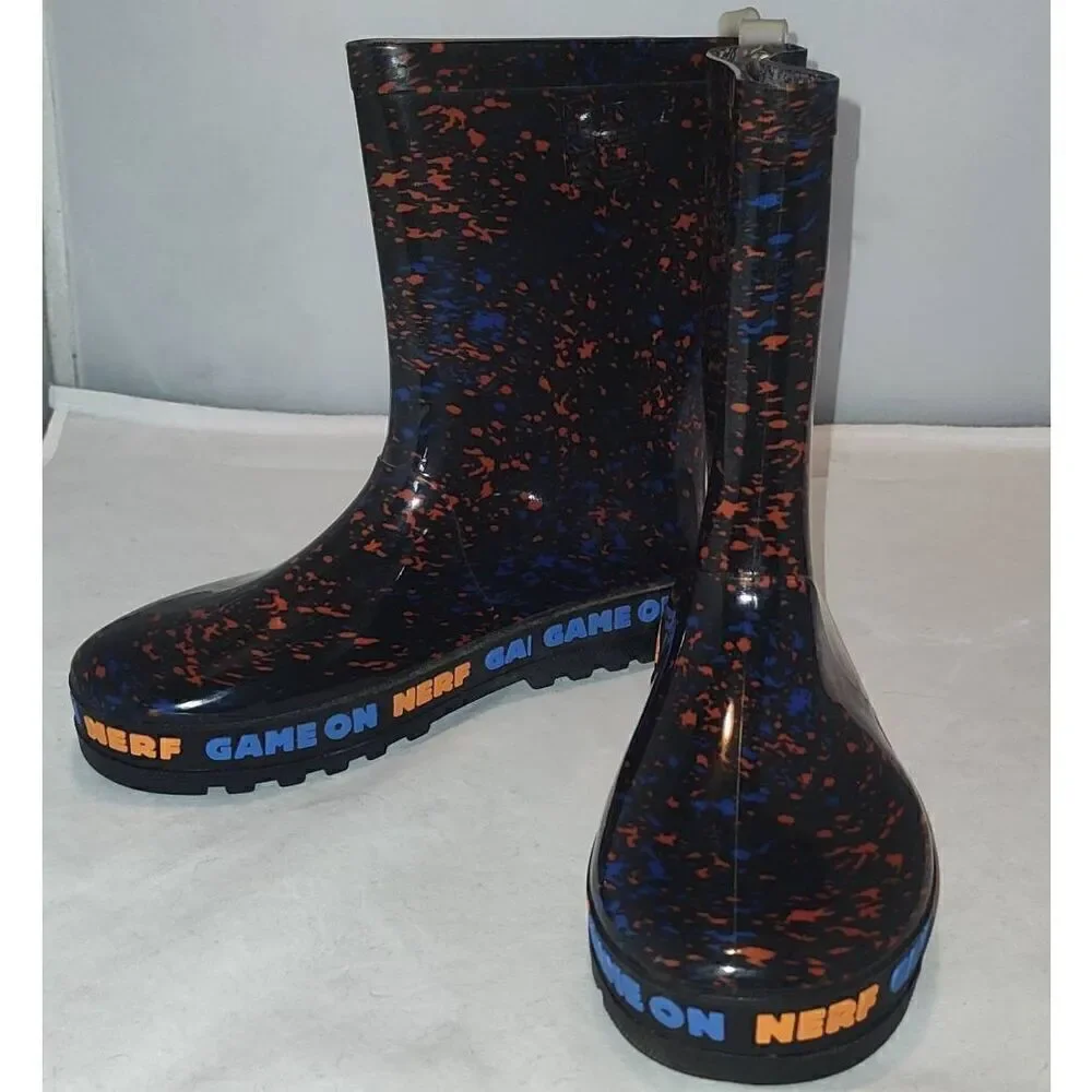 Nerf Splatter PVC Wellies Rain boots Size 2